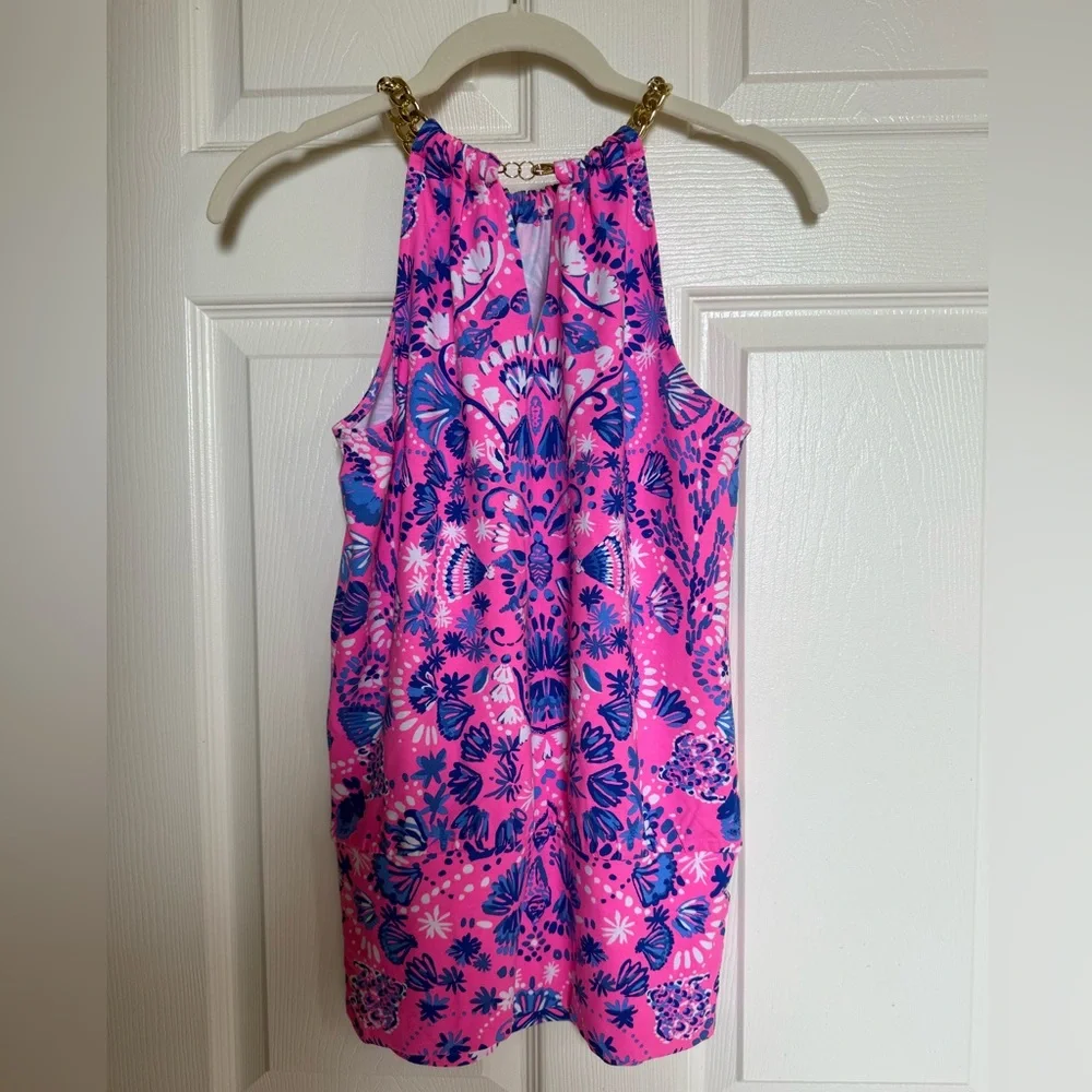 NWT Lilly Pulitzer Bowen Halter Top - Picture 3 of 5